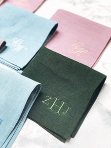 Taschentuch personalisiert | Mein Monogramm