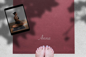 Yogamatte personalisiert personalisiert | Mein Monogramm